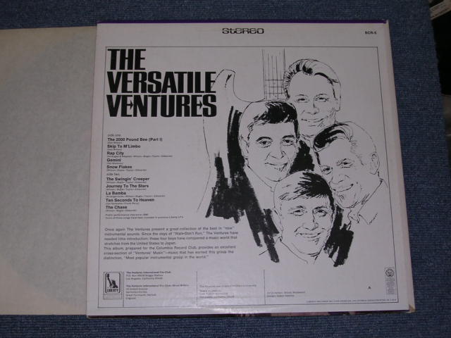 画像: THE VENTURES - THE VERSATILE VENTURES ( Ex+/MINT- )/ 1968 US ORIGINAL LP