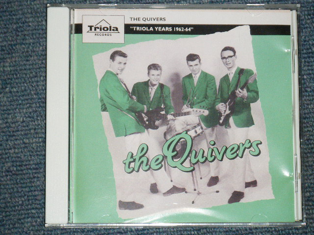 画像1: THE QUIVERS - TRIOLA YEARS 1962-64 (New) / 1990? SWEDEN  "2nd Press Label" "BRAND NEW" CD 