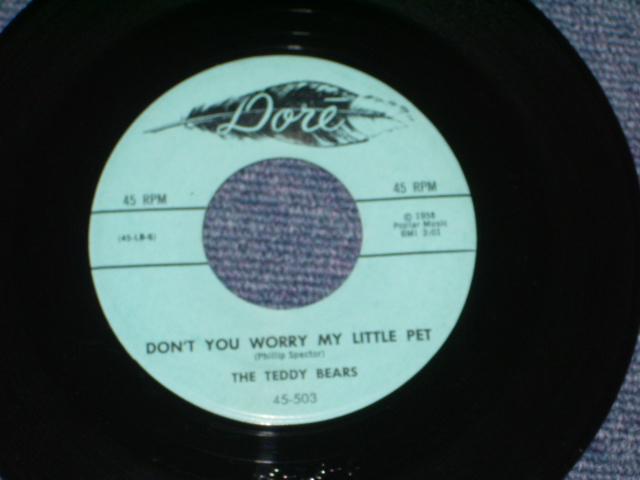 画像: TEDDY BEARS - TO KNOW HIM, IS TO LOVE HIM  ( 1st Single: Ex++ /Ex++ ) / 1958 US ORIGINAL  7" SINGLE 