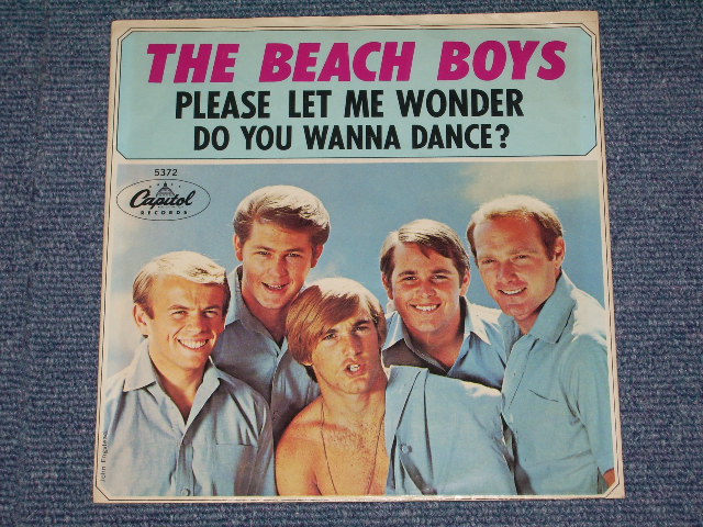 画像: THE BEACH BOYS - DO YOU WANNA DANCE?  ( STRAIGHT-CUT Cover Ex++/Ex++ ) / 1965 US ORIGINAL 7" SINGLE With PICTURE SLEEVE 