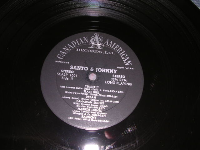 画像: SANTO & JOHNNY - SANTO & JOHNNY ( DEBUT ALBUM included SLEEP WALK ) / 1959 US ORIGINAL MONO LP 