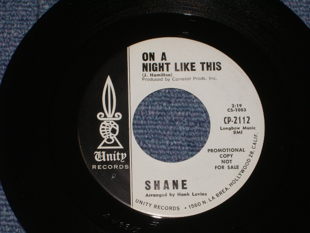 画像: SHANE ( BOB BOGLE of THE VENTURES ) -'TIL I FOUND YOU  ( White Label Promo )/ 1964? US ORIGINAL White Label Promo Mint- 7"Single