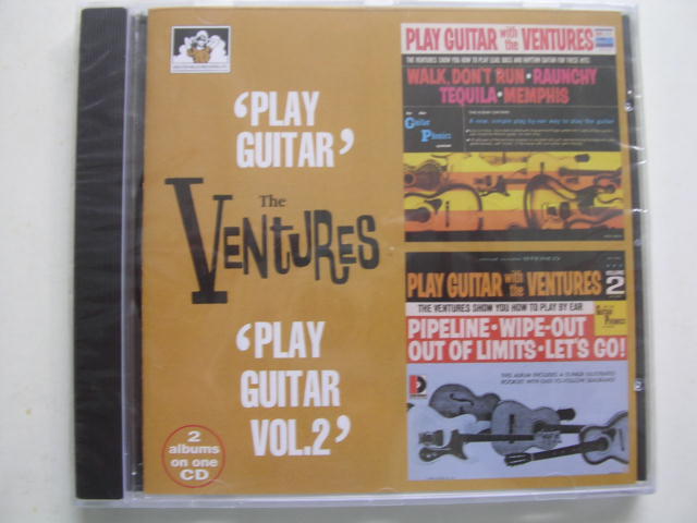 画像1: THE VENTURES -PLAY GUITAR + PLAY GUITAR VOL.2  ( 2 in 1 )/ 1997  UK& EU SEALED   CD 