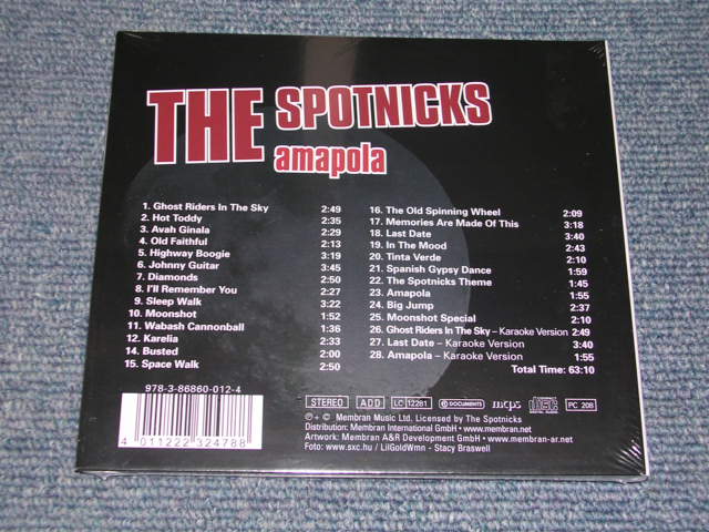 画像: THE SPOTNICKS - AMAPOLA  / 2008 GERMAN Sealed CD 