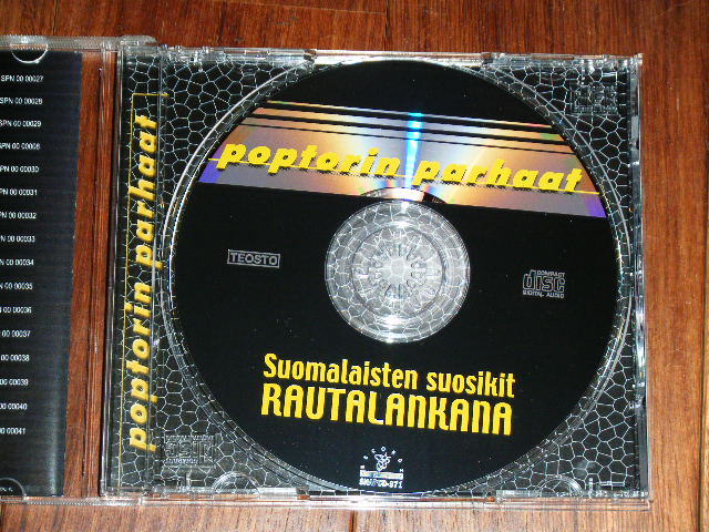 画像: THE STEELERS - SUOMALAISTEN SUOSIKIT RAUTALANKA  /  2000 FINLAND Used CD 