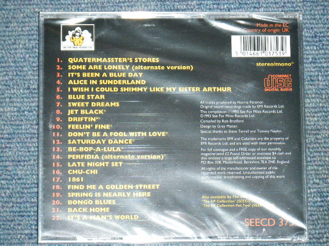 画像: THE SHADOWS - THE EP COLLECTION VOL.3 / 1993 UK  BRAND NEW SEALED CD