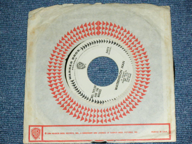画像: MEL TAYLOR of The VENTURES -  A)SKOKIAAN  B)WATERMELON MAN  ( Ex++/Ex++ ) / 1965  US ORIGINAL White Label Promo 7"SINGLE