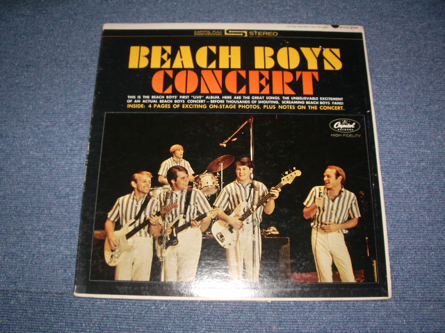 画像1: The BEACH BOYS - CONCERT ( MATRIX NUMBER  ST- 1 & 2 -2198-R4 & B4#2  Ex+/Ex+++ ) / 1964 US ORIGINAL STEREO LP
