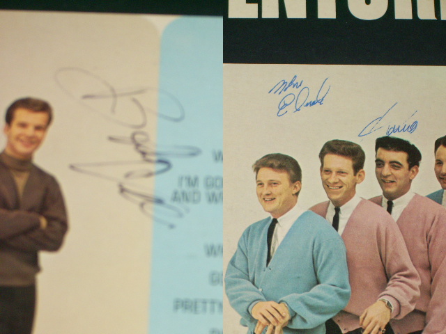 画像: THE VENTURES & BOBBY VEE - BOBBY VEE MEETS THE VENTURES( With BOBBY & NOKIE & MEL'S AUTOGRAPHED SIGNED ) / 1963 US ORIGINAL Stereo LP 