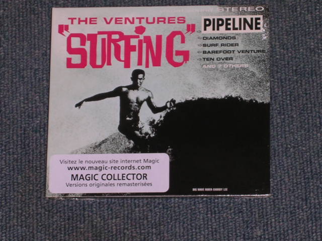 画像1: THE VENTURES - SURFING ( ORIGINAL ALBUM + BONUS )  / 2004 FRENCH DIGI-PACK Brand New SEALED  CD