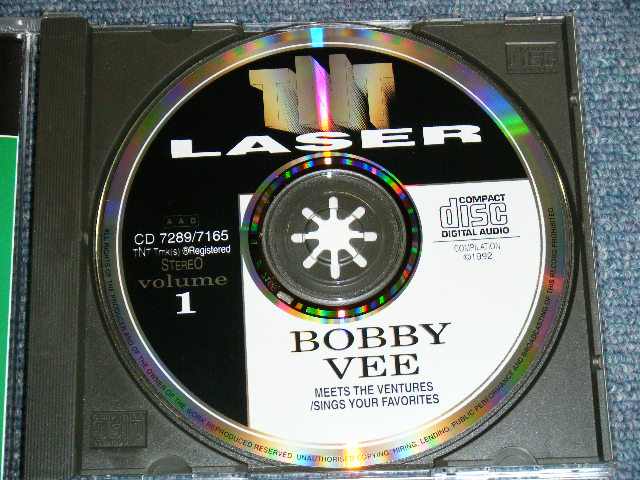 画像: BOBBY VEE / THE VEN TURES -  VOLUME 1 : MEET THE VENTURES + SINGS YOUR FAVORITES ( ORIGINAL ALBUM   2 in 1 inst & oldies ) / 1992 US ORIGINAL Brand New CD 