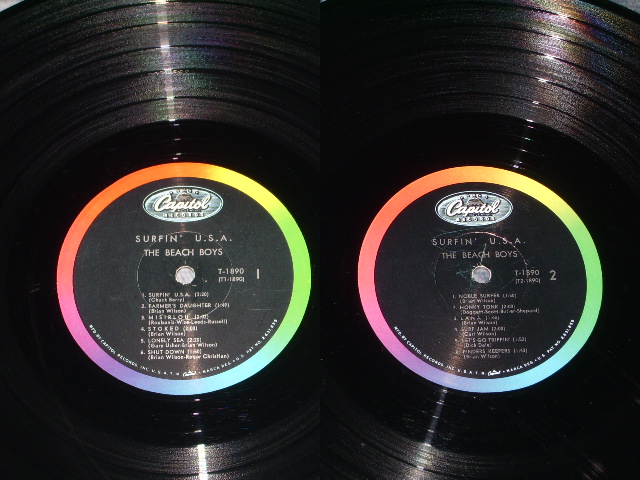 画像: The BEACH BOYS - SURFIN' USA ( MINT/MINT : MATRIX # : A)P11/B)T6 3 ) / 1963 US ORIGINAL MONO LP