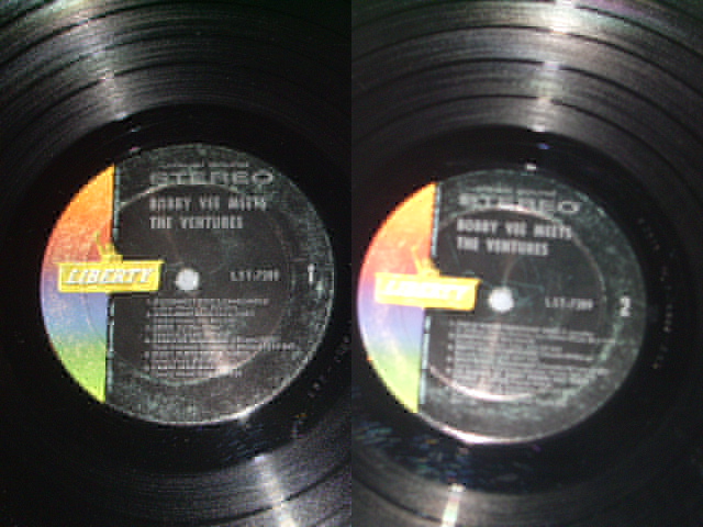 画像: THE VENTURES & BOBBY VEE - BOBBY VEE MEETS THE VENTURES( With BOBBY & NOKIE & MEL'S AUTOGRAPHED SIGNED ) / 1963 US ORIGINAL Stereo LP 