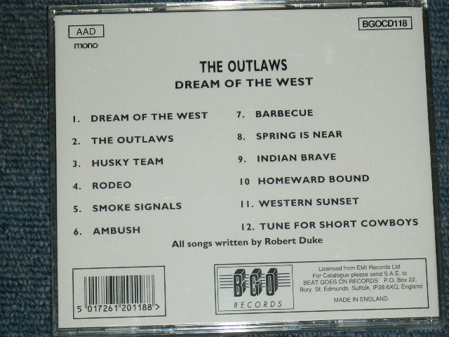 画像: THE OUTLAWS - DREAM OF THE WEST / 1991 UK ORIGINAL used  CD 