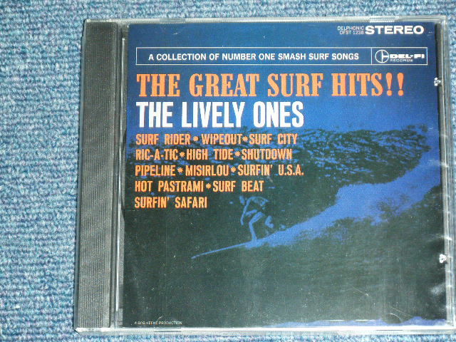 画像1: THE LIVELY ONES - THE GREAT SURF HITS  /  1993 US ORIGINAL Brand New Sealed CD  