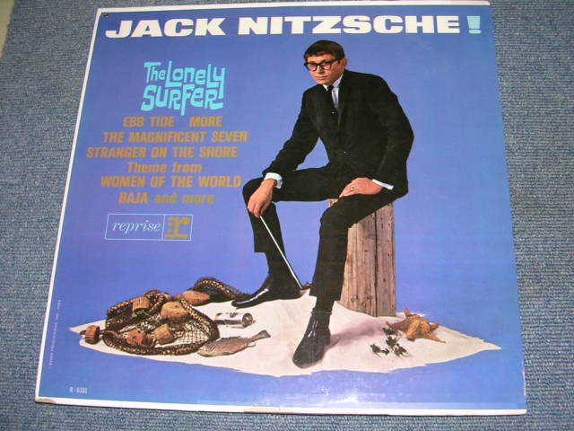 画像1: JACK NITZSCHE - THE LONELY SURFER ( Ex+/MINT ) / 1963 US ORIGINAL Mono LP