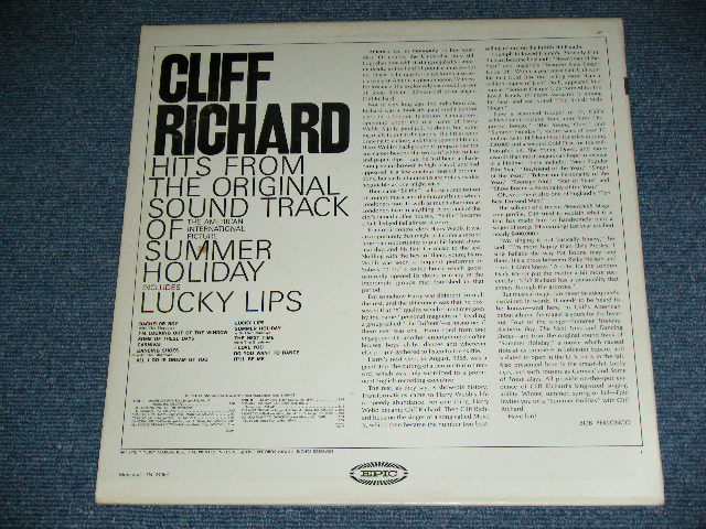 画像: CLIFF RICHARD with THE SHADOWS - SUMMER HOLIDAY / 1963 US ORIGINAL MONO Used LP  