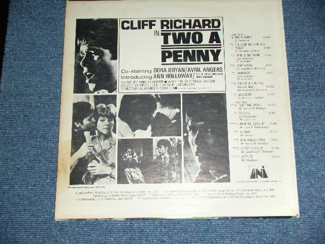 画像: CLIFF RICHARD- TWO A PENNY / 1968? US ORIGINAL STEREO LP 