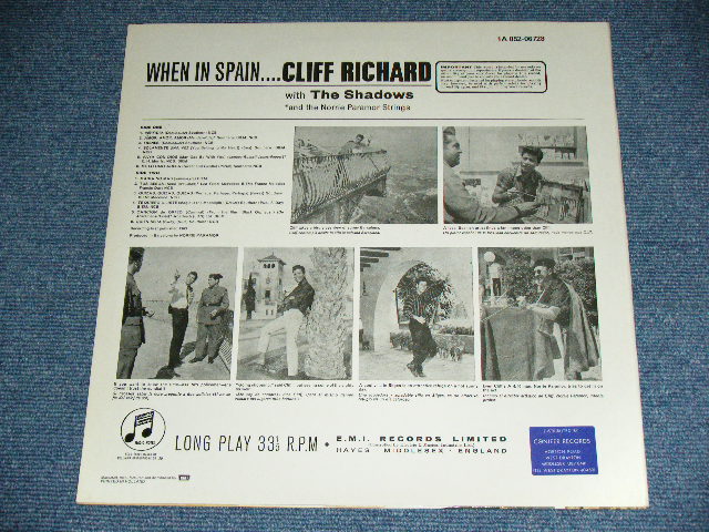画像: CLIFF RICHARD With THE SHADOWS - WHEN IN SPAIN / 1970's HOLLAND Reissue Used LP 