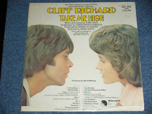 画像: CLIFF RICHARD - TAKE ME HIGH / 1973 UK ORIGINAL Used LP With POSTER 