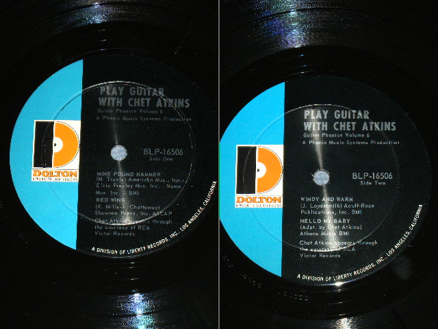 画像: CHET ATKINS - PLAY GUITAR WITH CHET ATKINS : GUITAR PHONICS-Volume 6/ 1967 US ORIGINAL  MONO Used LP 