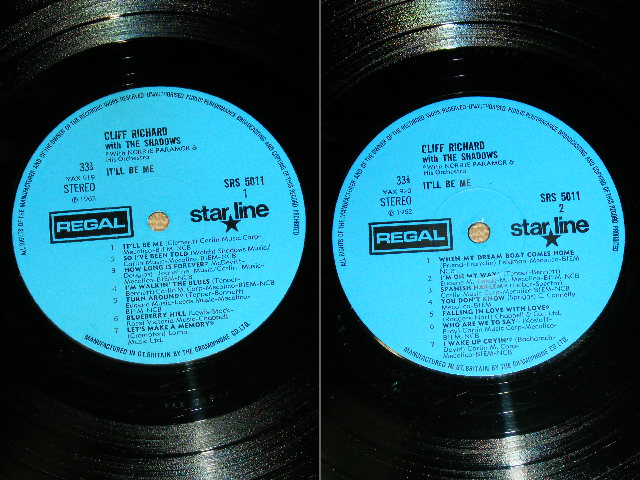 画像: CLIFF RICHARD With THE SHADOWS - IT'LL BE ME / 1969 UK ORIGINAL MONO Used  LP 