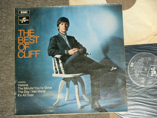 画像1: CLIFF RICHARD With THE SHADOWS - THE BEST OF / 1970's UK WHITE "Columbia" 2 EMI Label MONO Used LP  