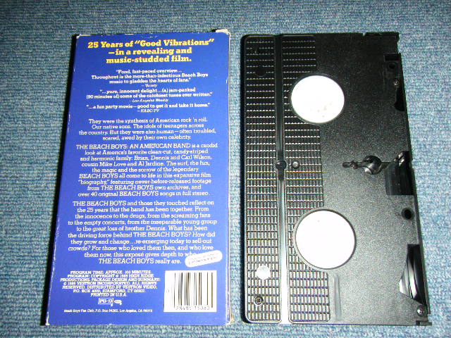 画像: THE BEACH BOYS - AN AMERICAN BAND  / 1985 US ORIGINAL NTSC system Used VIDEO 