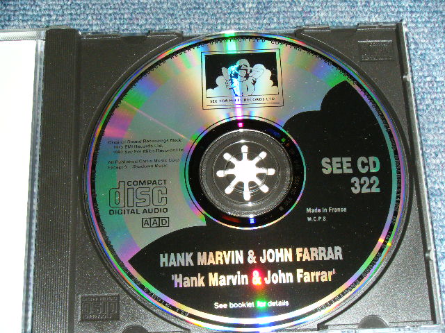 画像: HANK MARVIN & JOHN FARRAR ( of THE SHADOWS ) - HANK MARVIN & JOHN FARRAR  / 1991 UK Brand New CD 