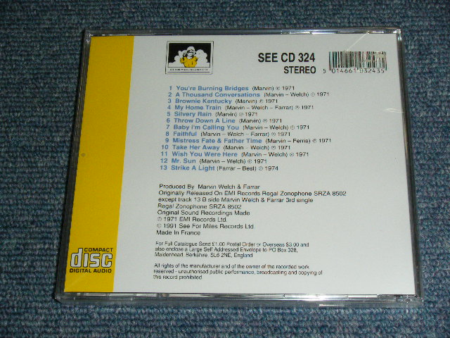 画像: MARVIN, WELCH & FARRAR ( of THE SHADOWS ) - MARVIN, WELCH & FARRAR ...PLUS / 1991 UK Brand New SEALED CD 