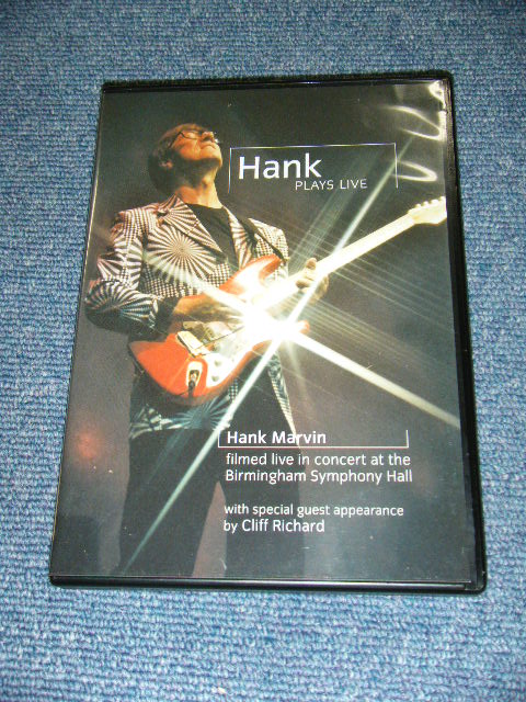 画像1: HANK MARVINof THE SHADOWS Guest CLIFF RICHARD -  HANK PLAYS LIVE ( DVD  ) / 2004 EU ALL REGION PAL SYSTEM Brand New DVD