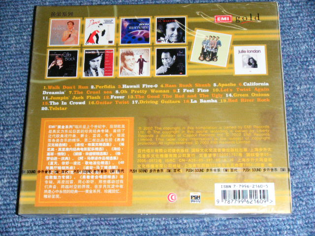 画像: THE VENTURES - WALK DON'T RUN : THE VERY BEST OF ( ALL ORIGINAL TRACKS )  / 2002 SHANGHＡI Brand New SEALED  CD 