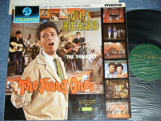 画像1: CLIFF RICHARD - THE SHADOWS   -  THE YOUNG ONES ( Ex+/Ex++ )  / 1961  UK ORIGINAL 1st Press "GREEN With GOLD Text Label" Used  MONO LP 
