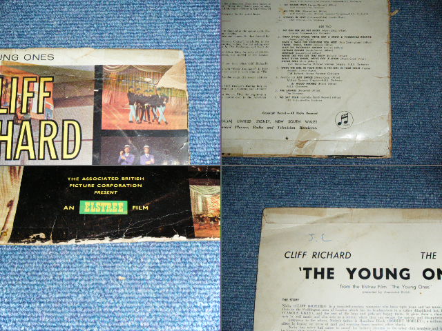 画像: CLIFF RICHARD - THE SHADOWS   -  THE YOUNG ONES ( VG+/VG+++ )  / 1961  AUSTRALIA ORIGINAL 1st Press "GREEN With GOLD Text Label" Used  MONO LP 