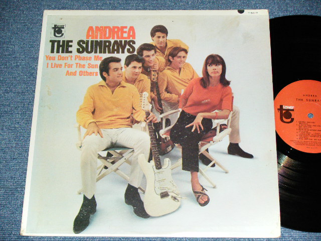 画像1: The SUNRAYS - ANDREA  ( MONO : T1-5017-G2/T2-5017-F1  Ex+/Ex+++ ) / 1966 US ORIGINAL MONO  LP