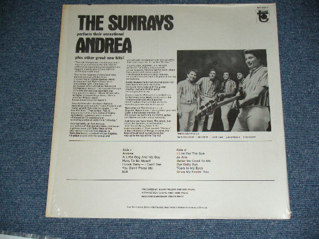 画像: The SUNRAYS - ANDREA  ( STEREO :  MINT-/MINT- ) / 1966 US ORIGINAL STEREO  LP