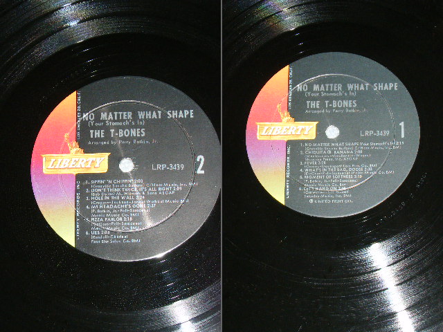 画像: THE T-BONES - NO MATTER WHAT SHAPE ( Matrix # LRP-3439-2-SIDE-1/ LRP-3439-2-SIDE-2 : MINT-/Ex+++)  / 1966 US ORIGINAL 1st Press Label  MONO LP  