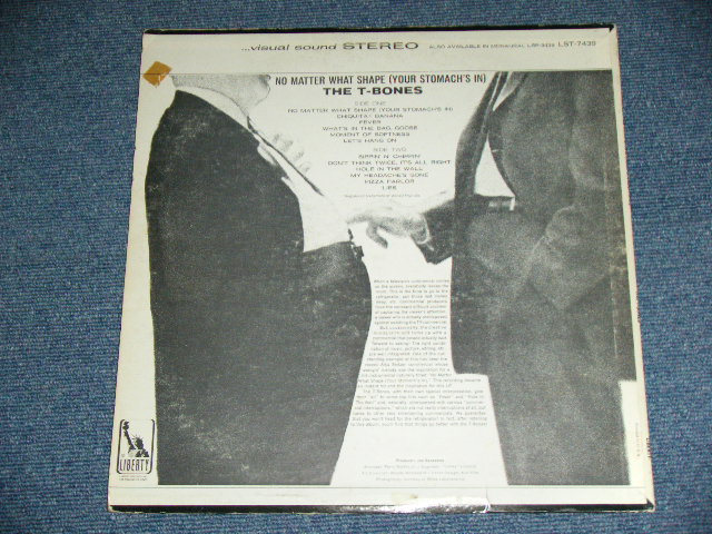 画像: THE T-BONES - NO MATTER WHAT SHAPE ( Ex+/Ex++ ) / 1966 US ORIGINAL 1st Press Label  Stereo LP  