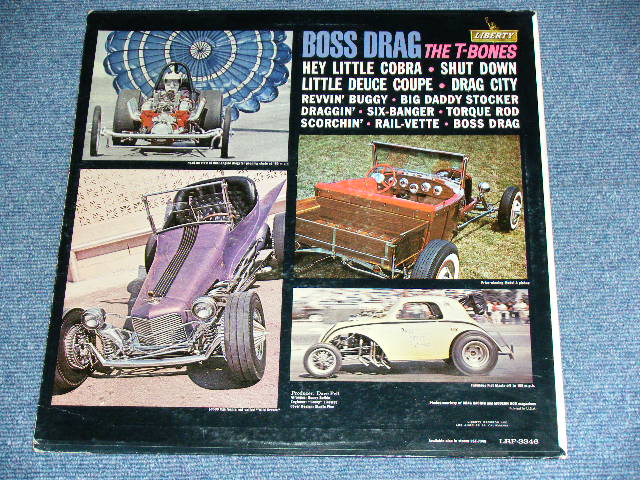 画像: THE T-BONES -  BOSS DRAG ( Ex+/MINT-)  / 1963 US ORIGINAL MONO Used LP  