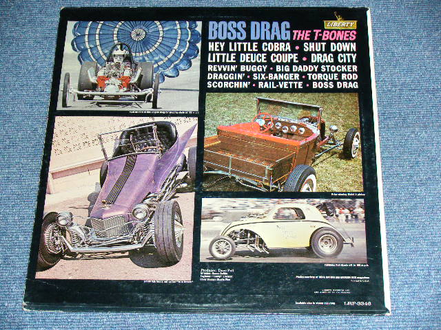 画像: THE T-BONES -  BOSS DRAG ( Ex+/MINT-)  / 1963 US ORIGINAL MONO Used LP  
