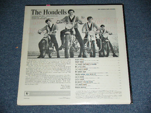 画像: THE HONDELLS - THE HONDELLS  ( Ex+++/MINT- )  / 1965 US ORIGINAL BLACK  'MERCURY' Label & "PROMO STAMP"Stereo LP 