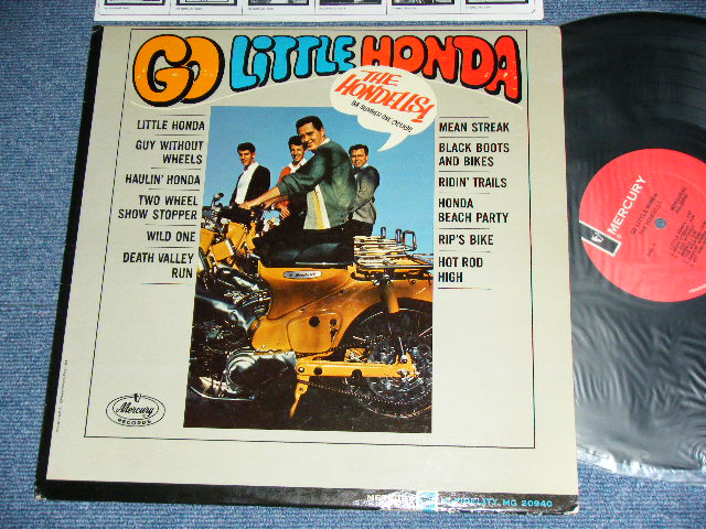 画像1: THE HONDELLS - GO LITTLE HONDA  ( Ex++,Ex/Ex++ )  / 1964 US ORIGINAL "white MERCURY" Label MONO Used  LP 
