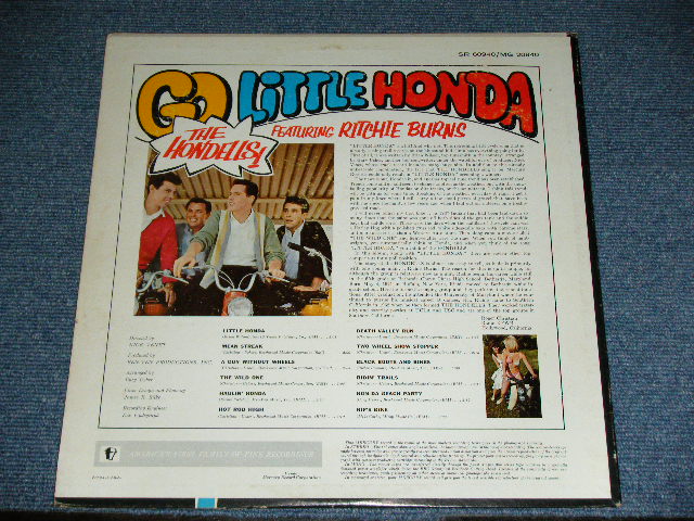 画像: THE HONDELLS - GO LITTLE HONDA  ( Ex++,Ex+/Ex+++ )  / 1964 US ORIGINAL "white MERCURY" Label MONO Used  LP 