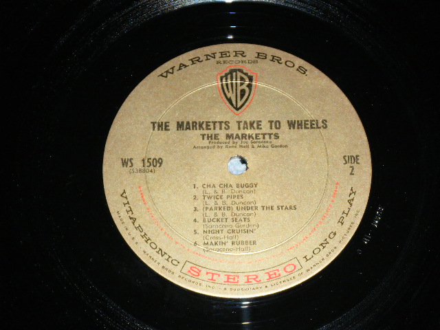 画像: The MARKETTS  - TAKE TO WHEELS  ( Ex+++/MINT-,BB) / 1963 US ORIGINAL STEREO  LP