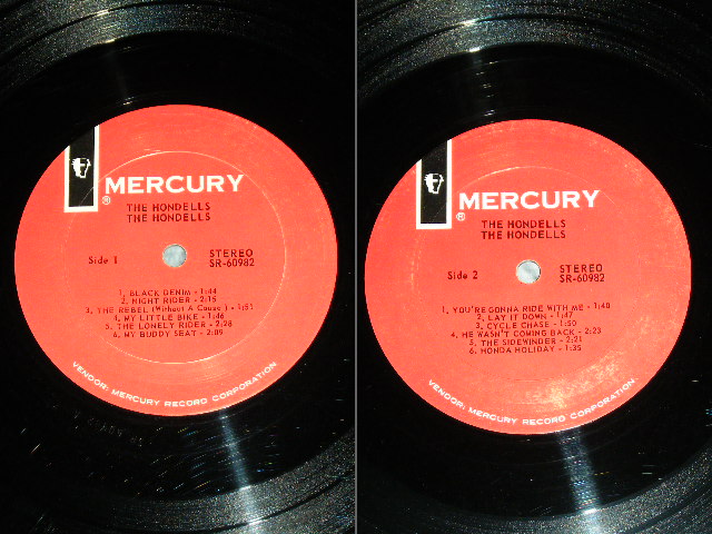 画像: THE HONDELLS - THE HONDELLS  ( Ex++/MINT- )  / 1965 US ORIGINAL WHITE 'MERCURY' Label & "PROMO STAMP"Stereo LP 