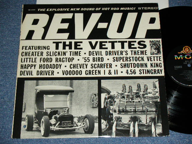 画像1: THE VETTES - REV-UP ( Ex+++/MINT- )  / 1963 US ORIGINAL Stereo LP 