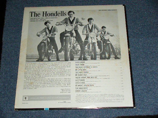 画像: THE HONDELLS - THE HONDELLS  ( Ex++,Ex/Ex+++  )  / 1965 US ORIGINAL BLACK  'MERCURY' Label MONO Used  LP 