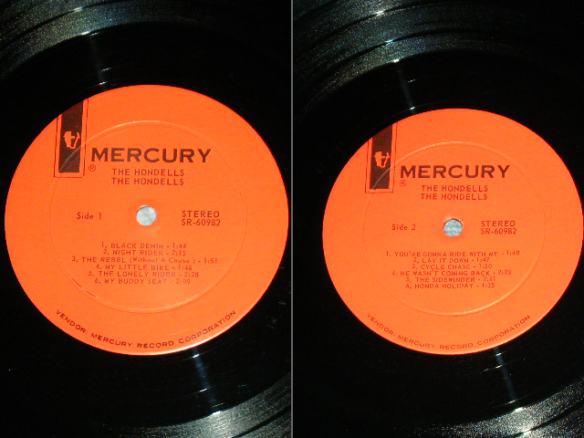 画像: THE HONDELLS - THE HONDELLS  ( Ex++/MINT- )  / 1965 US ORIGINAL BLACK  'MERCURY' Label & "PROMO STAMP"Stereo LP 