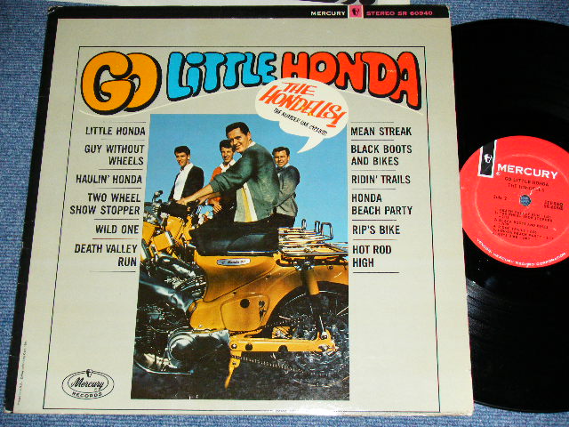 画像1: THE HONDELLS - GO LITTLE HONDA  ( Ex++,Ex+/Ex++ )  / 1964 US ORIGINAL "white MERCURY" Label STEREO Used  LP 