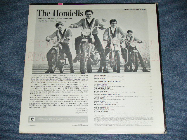 画像: THE HONDELLS - THE HONDELLS  ( Ex++/MINT- )  / 1965 US ORIGINAL WHITE 'MERCURY' Label & "PROMO STAMP"Stereo LP 